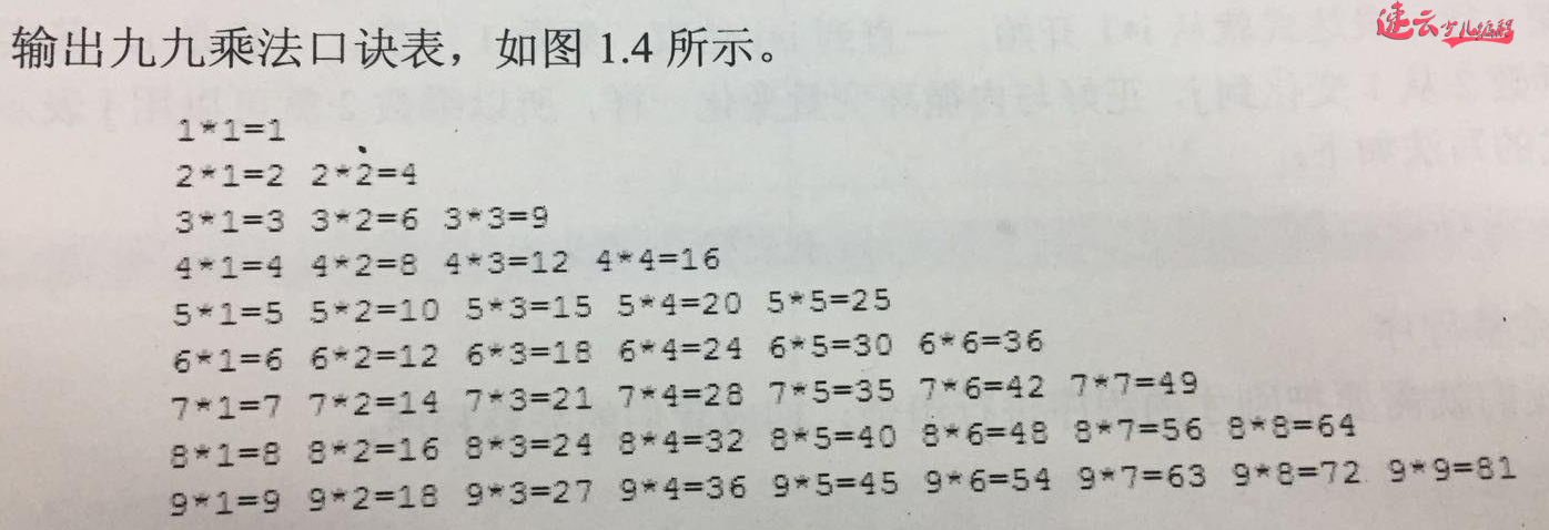 少儿编程 - 编程实现二年级九九乘法表『济南机器人编程 - 山东机器人编程 - 机器人编程』山东首家少儿无人机编程 - 济南少儿编程(图1)